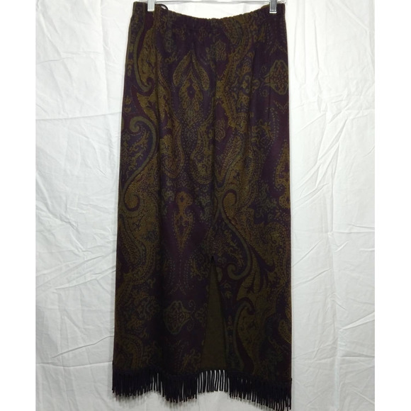 Nina Leonard Vintage Two-Piece Skirt Scarf Set - Picture 10 of 14